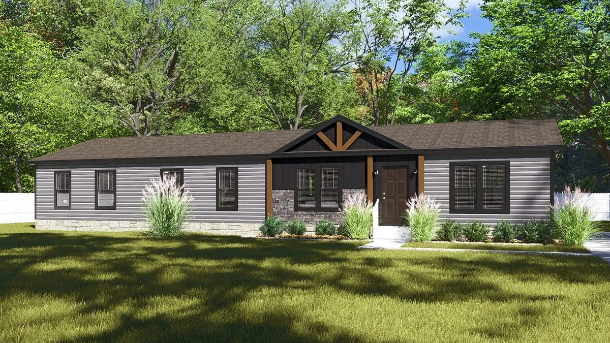 The Jackson Double Wide home by Cavalier Homes for sale at Gulf South Homes in Houma, Louisiana
